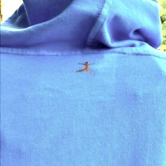 DANSKIN OMBRÉ HOODIE BLUE WONDER WITH ORCHID GLAZE L NWT - Picture 6 of 10